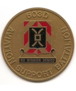 603d Aviation Support Bn Col. Smith X-Lg. Low Numbered Large 2&quot; Challeng... - €17,28 EUR