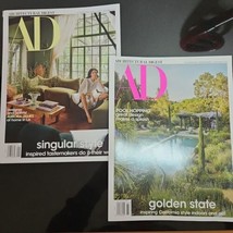 AD Magazine Lot of 2 2024 Home Interior Design Lifestyle World Trend Unread - £8.00 GBP