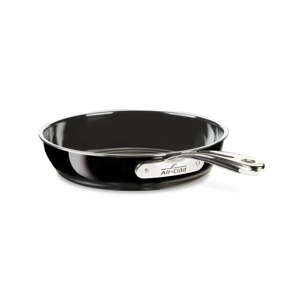 Primary image for New All-Clad FUSIONTEC™ Natural Ceramic with Steel Core 9.5" Skillet, Onyx