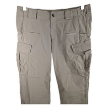 5.11 Womens Tactical Cargo Pants Ripstop 12 Regular 35x30 Khaki Brown Tan - $39.60