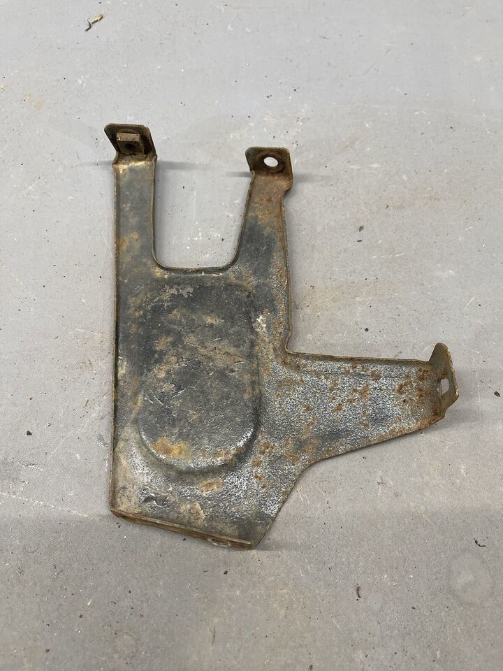 1957 Chevy Belair 150 210 Hood Release Latch Striker Plate Bracket Grill... - $41.41