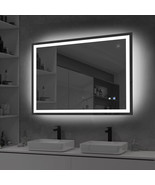 31 x 23n LED Bathroom Mirror Dimmable Anti-fog Wall Vanity Touch Makeup ... - $194.49 CAD