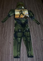 X-BOX Halo Master Chief Halloween Children&#39;s Costume Size 4-6 Small New Mask - £19.43 GBP