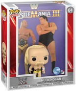 Funko Hulk Hogan POP! WrestleMania III WWE Covers Exclusive Pop Vinyl Fi... - $295.92 MXN