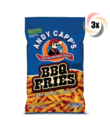 3x Bags Andy Capp&#39;s BBQ Flavored Oven Baked Crunchy Fries Chips 3oz - $19.66 CAD