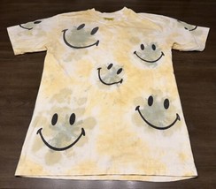 MARKET SMILEY Shibori Tie Dye Tee Medium Crew Neck Short Sleeve Men&#39;s T-... - $15.00