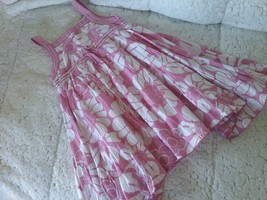 Matalan pink stunning floral baby girls dress age 18-24 months - $12.11