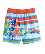 Toddler Boys PJ Masks Graphic Striped Swim Trunks Beach Pool Summer Fun ... - €7,50 EUR