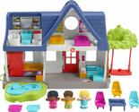Fisher-Price Little People Friends Together Play House, Electronic Plays... - £58.14 GBP