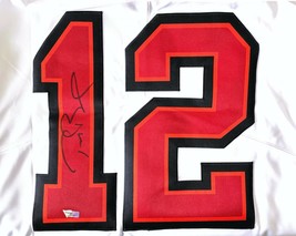 Tom Brady Autographed Tampa Bay Buccaneers Framed White Jersey Fanatics Signed - £3,811.18 GBP