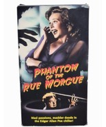 Vintage VHS Horror Movie Phantom Of The Rue Morgue 1995 - €9,26 EUR