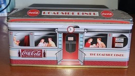 Vintage Coca-Cola Collectible Tin Roadside Diner 1996. - $594.98 MXN
