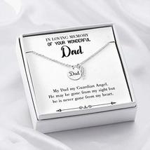 Dad A Guardian Angel Loss of a Dad Sympathy Gifts Loss of a Parent Remembrance N - £27.37 GBP