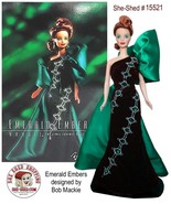 Emerald Embers Barbie Vintage 1997 Jewel Essence Barbie 15521 by Mattel NIB - £39.46 GBP