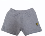LYLE &amp; SCOTT Junior Lässige Shorts Sweat Solide Grau Größe 12M LSC0692 - £24.89 GBP