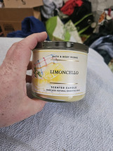 Bath &amp; Body Works LIMONCELLO 3 Wick 14.5 Oz Scented Candle - New  - $9.90