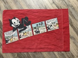 VINTAGE 1983 Felix the Cat Pillowcase Cannon - £6.56 GBP