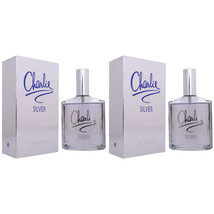 Pack of 2 New Charlie Silver by Revlon for WomenEau De Toilette Spray, 3... - $22.09