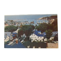 Postcard Rockport Harbor From The Old Sloop Rockport Cape Ann Massachusetts - £5.43 GBP