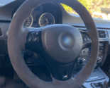 Suede Steering Wheel Cover For Bmw E90 E91 E92 E93 E87 E81 E82 - $34.99+