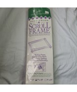 Homecrafters Needlework Scroll Frame  9”x18” Sealed Wooden Frame Kit Ope... - £16.61 GBP