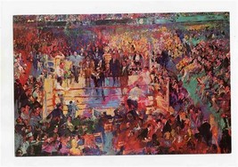 LeRoy Neiman Knoedler Postcard Introduction of Champions Madison Square Garden - £16.28 GBP