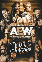 AEW: Double or Nothing Event Poster | All Elite Wrestling | NEW | USA - £15.97 GBP