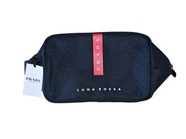 PRADA Beauty Luna Rossa Navy Blue Travel &amp; Makeup Toiletry Bag NWT - £26.48 GBP