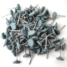 50Pcs T Shaped Abrasive Mounted Stone Grinding Stone Bit Abrasive Buffing - $35.98