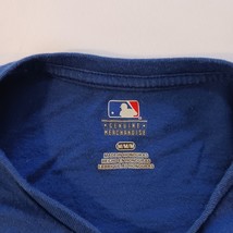 Chicago Cubs T-Shirt Blue Long Sleeve - Genuine Merchandise MLB Baseball Men’s M image 7