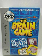The Brain Game Interactive Multiplayer Dvd Quiz - £8.70 GBP
