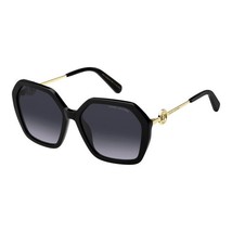 Marc Jacobs MARC 689/S 0807 9O Black/Gold/Dark Grey Gradient 57-17-135 S... - $89.12
