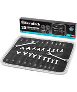 20-Piece Mini Wrench Set, Metric &amp; SAE with Rolling Pouch - $33.69