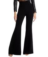 Sergio Hudson High Waist Flared Pants SIZE: 14 COLOR: BLACK RETAIL: $1095 - $166.82