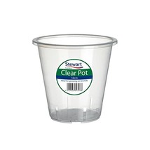 Clear Orchid Pot 18.5cm by Stewart Garden Products  - $17.00