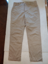 Vince Womens Chino Khaki Pant Stretch Size 6 EUC - £16.48 GBP