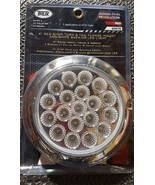 19 LED FLANGED Trux Dual Revolution 4&quot; Round Clear Lens Stop Tail Turn B... - $1,324.74 MXN