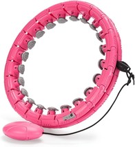 Smart Weighted Hula Hoop, 3-in-1 Quick Weight Loss Fitness Massage, Larg... - $15.83