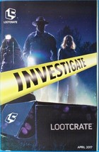 Loot Crate &#39;Investigate&#39; Magazine - April 2017 - £2.33 GBP