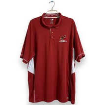 Nike Arizona Cardinals Shirt Mens 2XL Red Polo NFL Football Short Sleeve Adult - £10.09 GBP