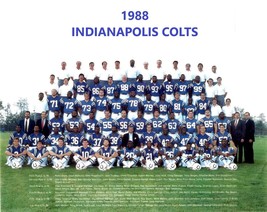 1988 INDIANAPOLIS COLTS  8X10 TEAM PHOTO FOOTBALL PICTURE NFL - £3.90 GBP