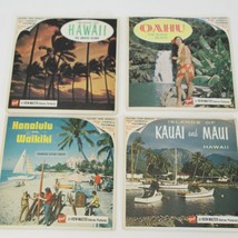 View-Master Hawaii Oahu Honolulu Waikiki Kauai Maui Complete 3 reels &amp; Booklets - £66.11 GBP