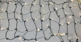 *M) Phillips Dome LED Warm White Net Christmas Lights 2 ft. x 9 ft. - $14.84