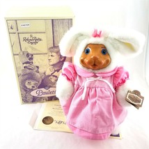 Vintage 1992 Robert Raikes Paulette Easter Bunny Rabbit Doll with COA Tag Signed - £39.55 GBP