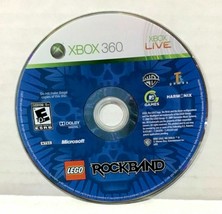 LEGO Rock Band Microsoft Xbox 360 Video Game DISC ONLY music rhythm concert - $28.17