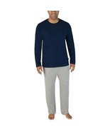Eddie Bauer Thermal Top &amp; Fleece Pant  Lounge Set Select Clr/Sz Men&#39;s L=... - $434.36 MXN