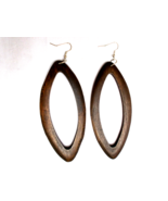 BOHO BOLD LONG XL BIG DARK BROWN GEOMETRIC OVAL POINTED END DANGLING 5" ... - €6,86 EUR BOHO BOLD LONG XL BIG DARK BROWN GEOMETRIC OVAL POINTED END DANGLING 5" ... - €6,86 EUR