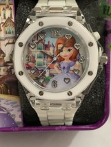 Accutime Disney Junior Sofia The First Kid&#39;s Light Up Analog Watch NEEDS BATTERY - £43.82 GBP