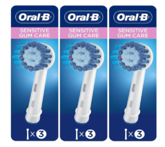 Oral B Sensitive Gum Care Extra Soft 3 Brush Heads 3 Pack - £35.21 GBP