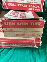 Vtg Motorcycle Tubes Okamoto Riken Lien Shin Action Tube Taiwan Japan Bike Cycle - £284.24 GBP